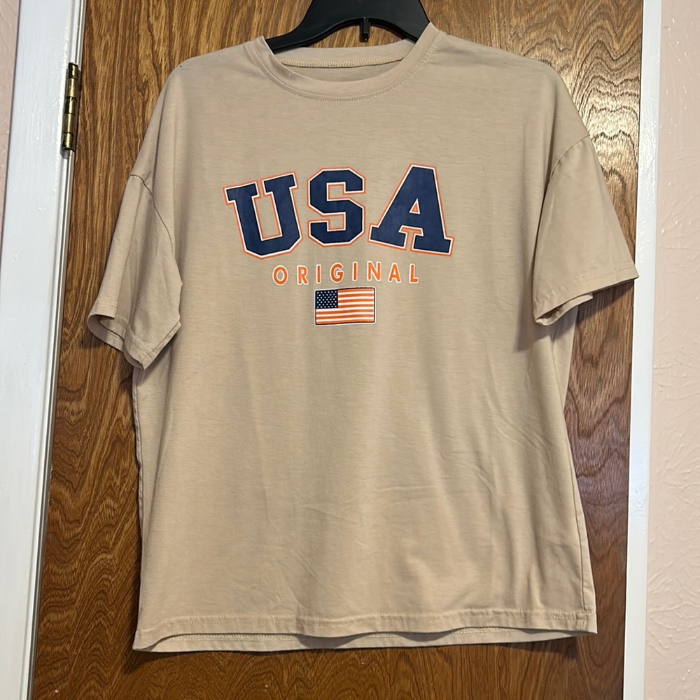 Oversized USA SHEIN T-shirt size small